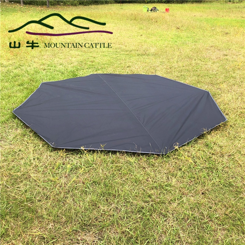 Cheap Goat Tents Ultralight Camping Pyramid Tent 3 4 Person 210T Large Rodless Teepee Tents for Family Team Outdoor Backpacking Camping Hiking Tents 